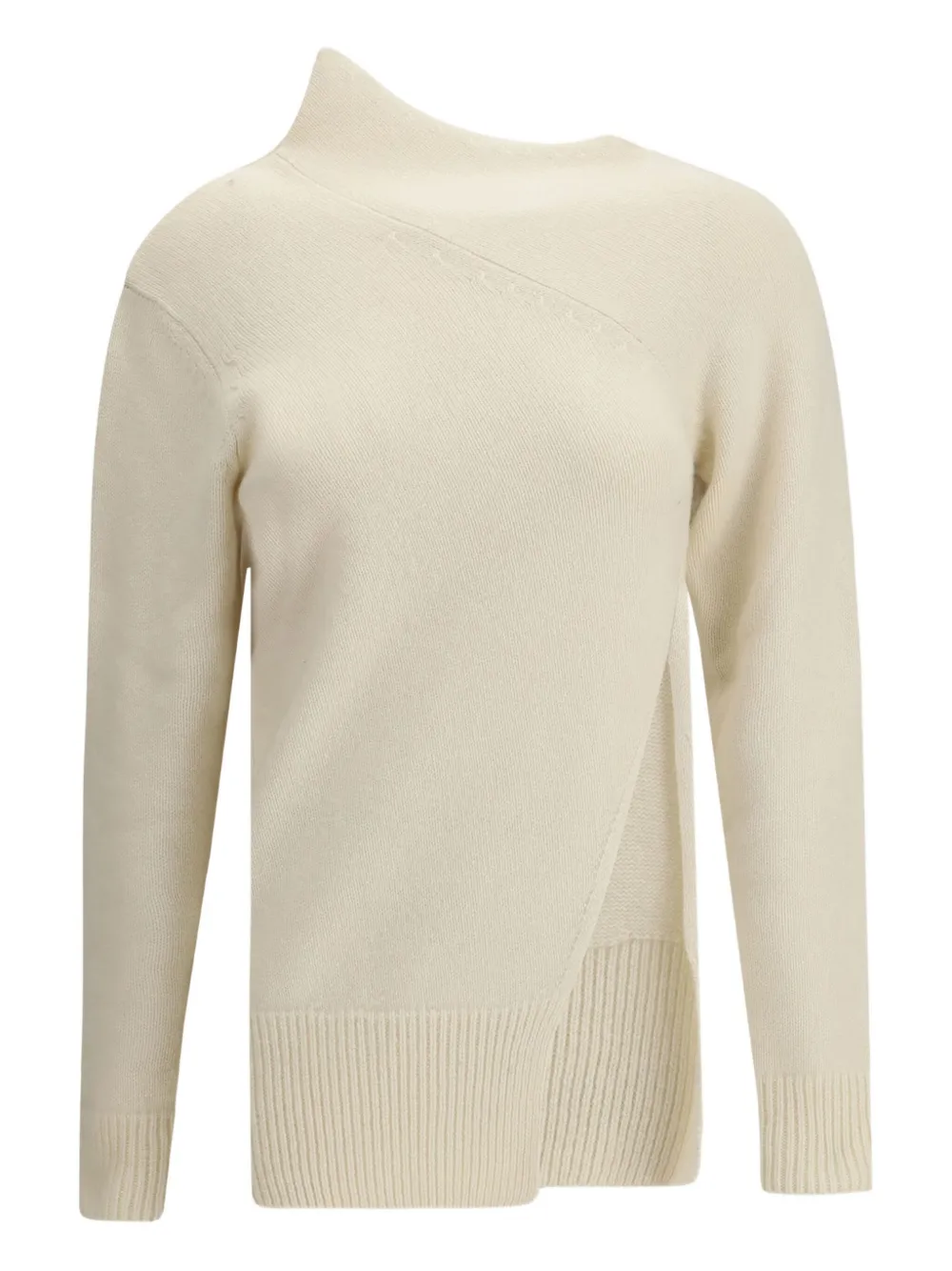 Di Stavnitser asymmetric high-neck sweater | White | Image 1