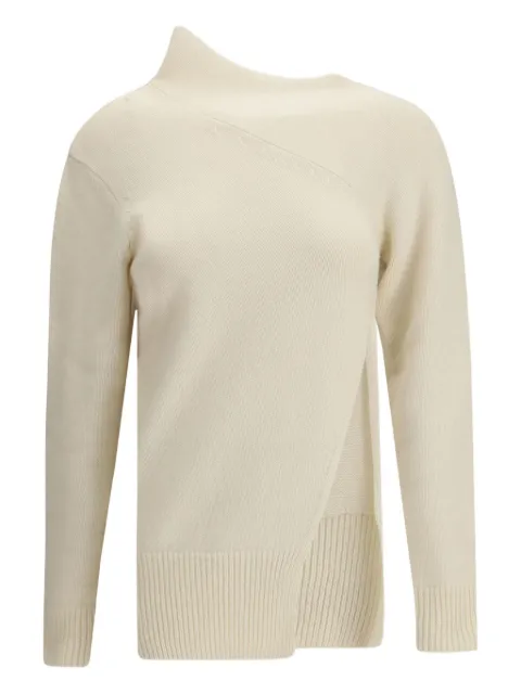 Di Stavnitser asymmetric high-neck sweater