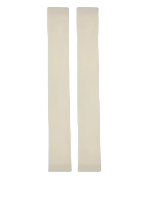 SA SU PHI ribbed silk gloves