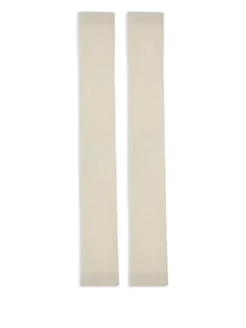 SA SU PHI ribbed silk gloves