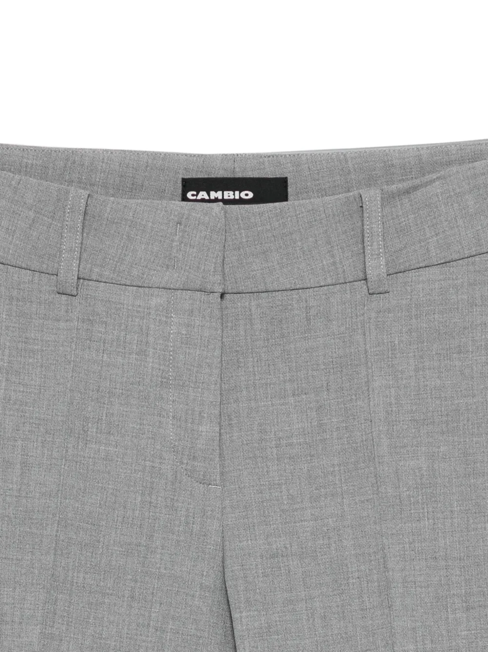 Cambio Farah cropped broek Grijs