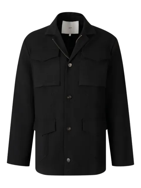 Setchu virgin-wool shirt jacket