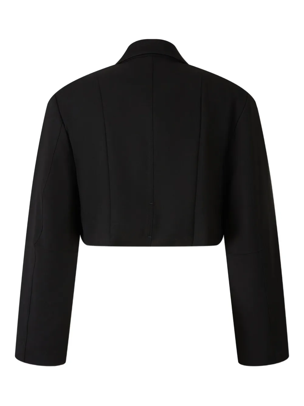 Setchu Virgin-wool Shirt Jacket In Black