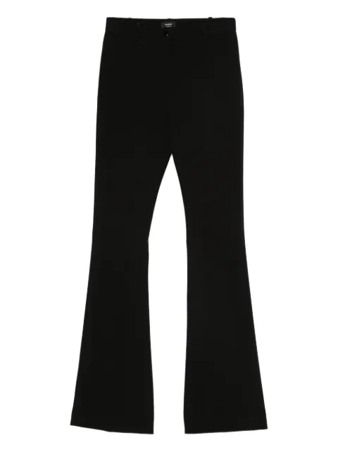 PINKO back-slit flared trousers