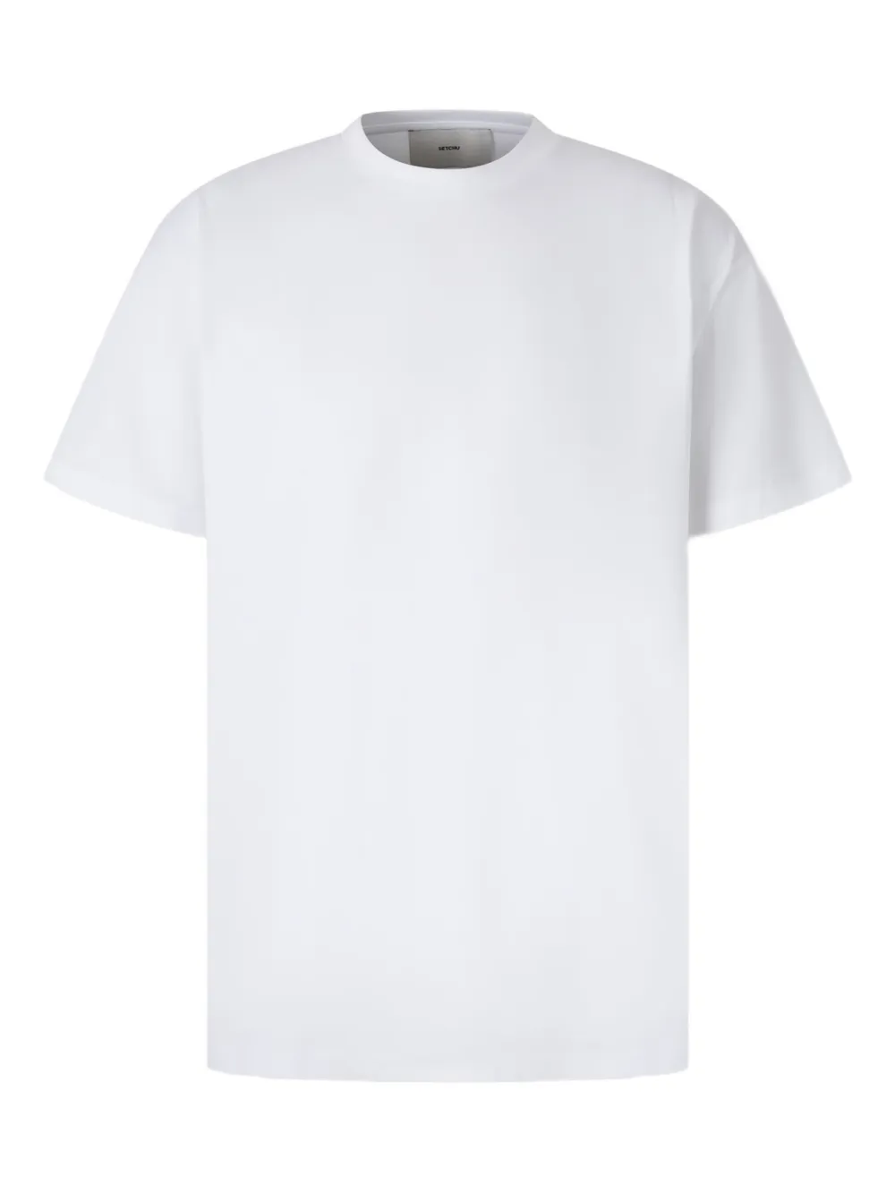 Setchu crew-neck T-shirt | White | Image 1
