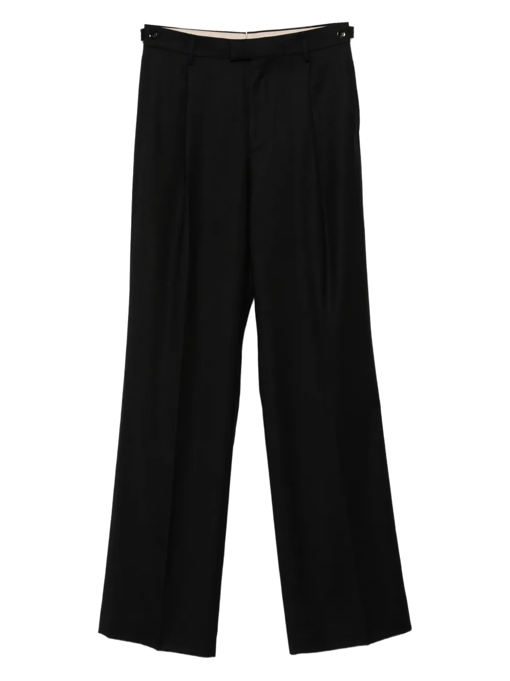 Berwich Simona pleated-front trousers - ブラック Berwich Simona pleated-front trousers - ブラック