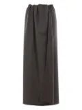 Dusan elastic-waist skirt - Grey