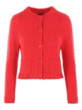 WOMMELSDORFF BERLIN patch-pocket button cardigan - Red