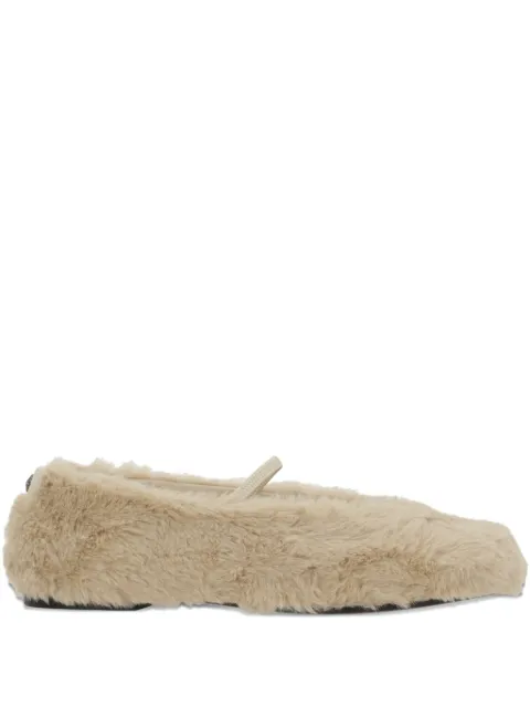 Nodaleto Cindy faux-fur ballet flats