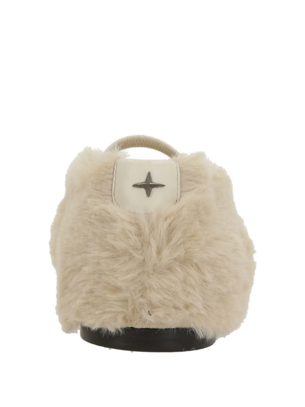 Nodaleto Cindy ballerina's van imitatiebont Beige