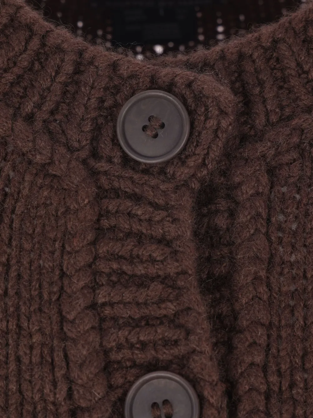 Wommelsdorff Berlin Patch-pocket Button Cardigan In Brown