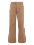 TAIGA TAKAHASHI cotton-twill trousers - Brown