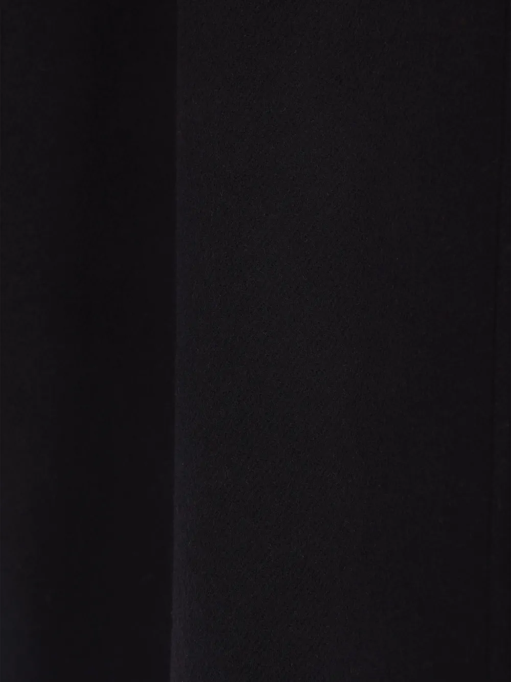 Dušan Mandarin-collar Wool Coat In Black