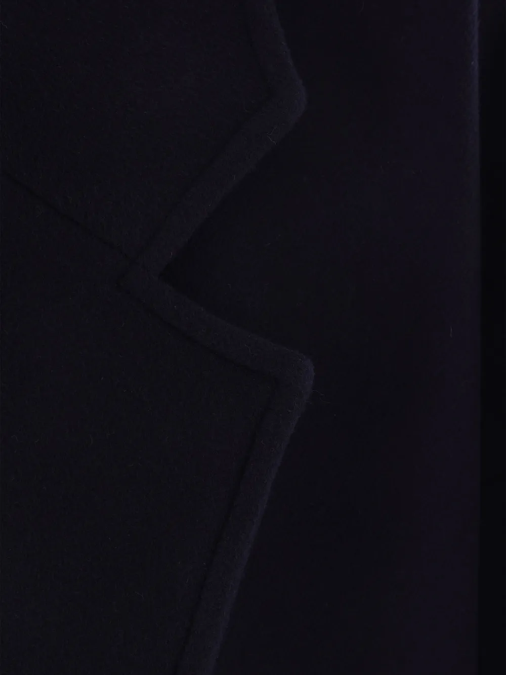 Dušan Lapel-detail Wool Jacket In Blue