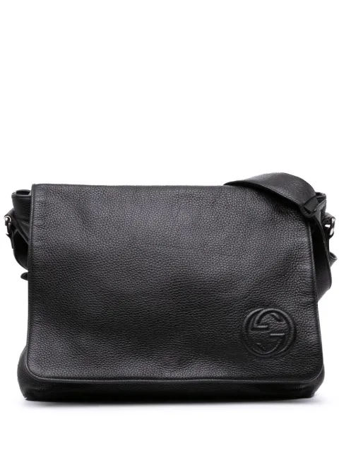 Gucci Pre-Owned 2016-2025 Pebbled Calfskin Soho Messenger Bag crossbody bag