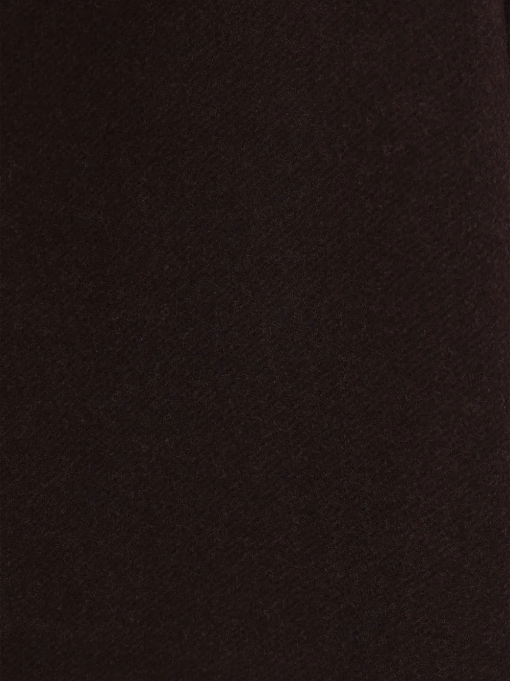 Dušan Wool Coat In Brown