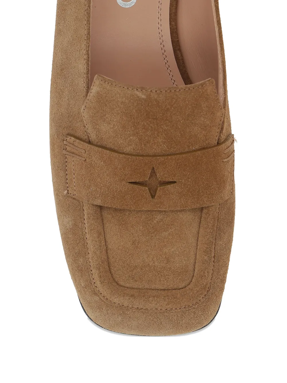 Nodaleto leather loafers Brown