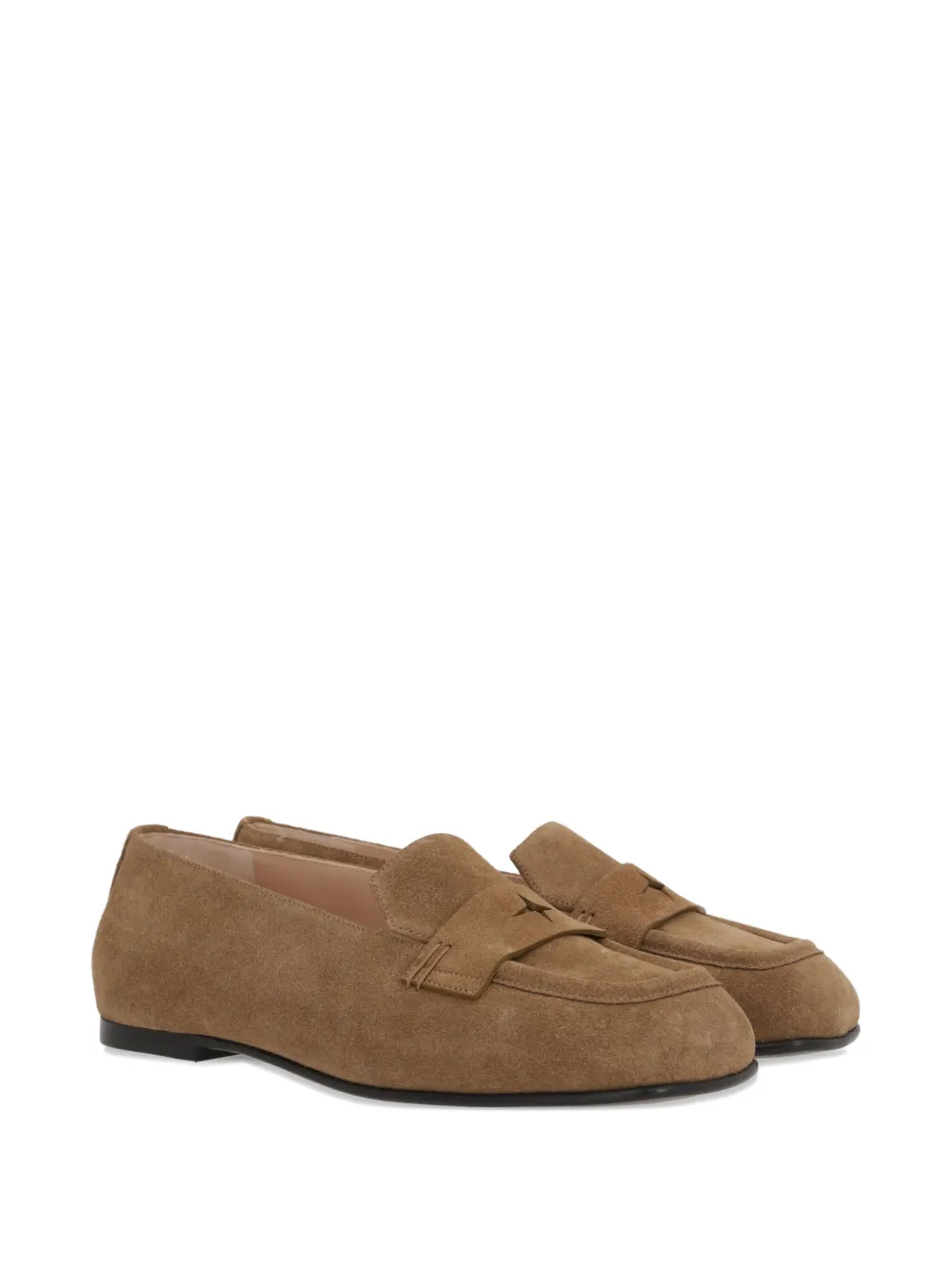Nodaleto leather loafers Brown