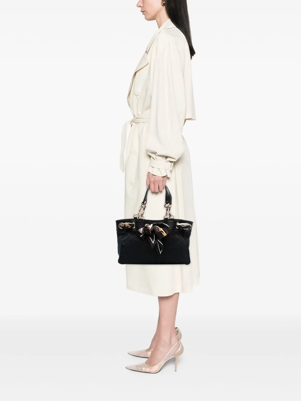 Gucci Pre-Owned 2000-2015 Medium GG Canvas Positano tote bag | Pre-Owned | Image 2