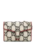 Gucci Pre-Owned 2016-2025 Mini GG Tweed Dionysus Wallet on Chain crossbody bag - Red