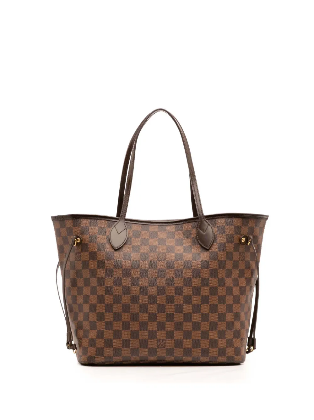 Louis Vuitton Pre-Owned 2017 ダミエ エベヌ ネヴァーフル MM ハンドバッグ - ブラウン Louis Vuitton Pre-Owned 2017 ダミエ エベヌ ネヴァーフル MM ハンドバッグ - ブラウン
