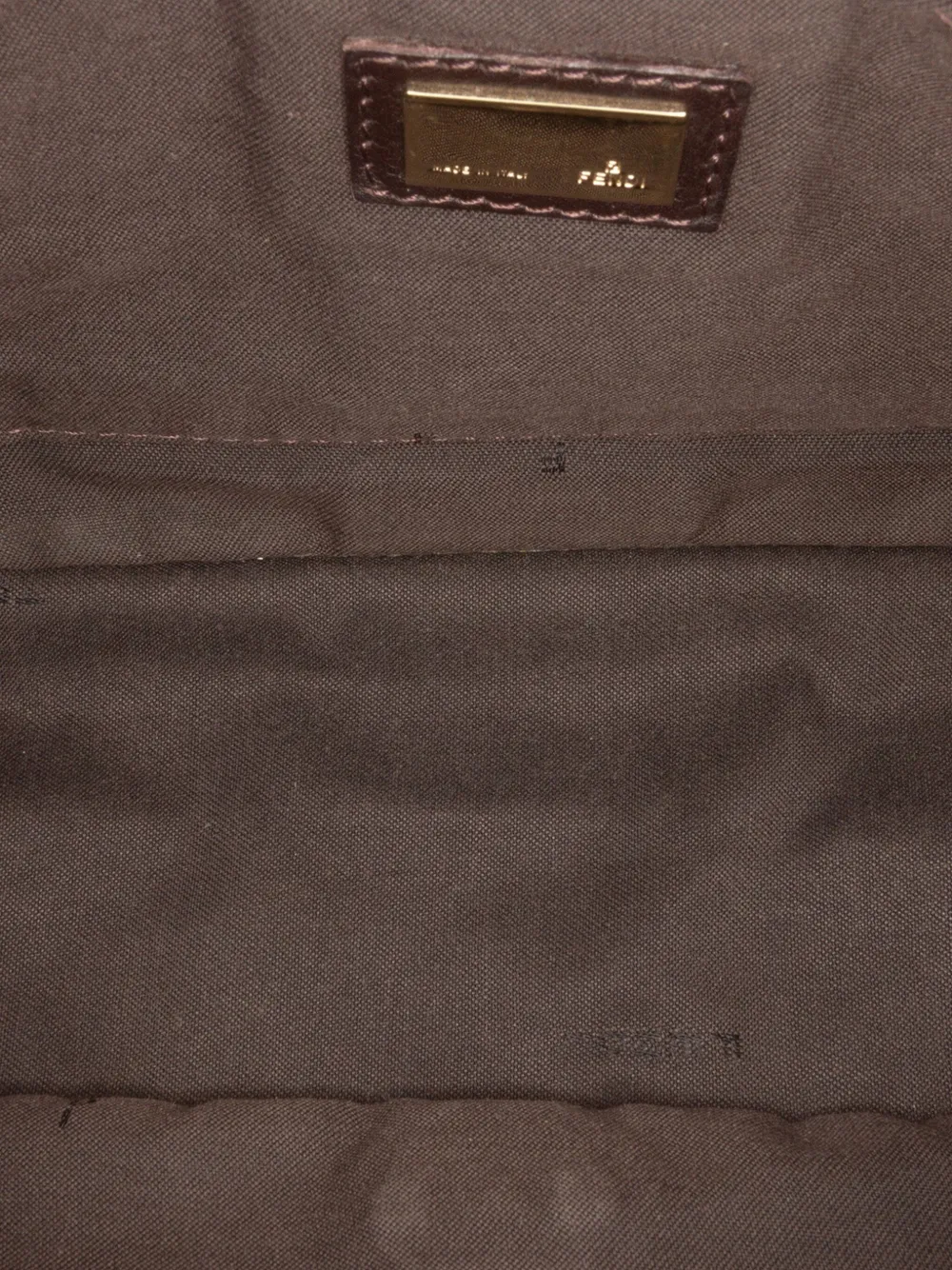 Pre-owned Fendi 2000-2010 Zucca Trimmed Denim Buckle Flap Bag Crossbody Bag In Blue