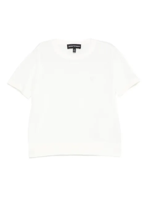 Emporio Armani Kids eagle-logo short-sleeve T-shirt