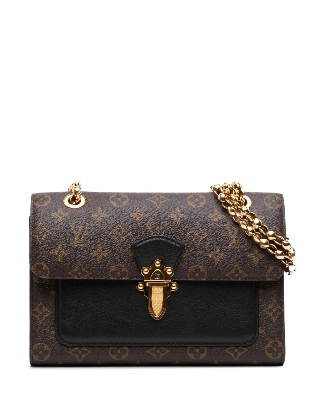 Louis Vuitton Pre-Owned 2018 モノグラム ヴィクトワール ショルダーバッグ - ブラウン Louis Vuitton Pre-Owned 2018 モノグラム ヴィクトワール ショルダーバッグ - ブラウン
