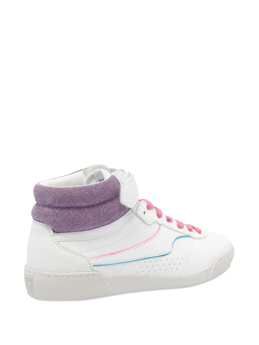 Abica Touch-strap High-top Sneakers In White