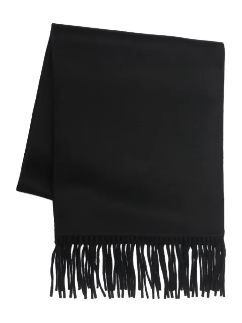 THE DYNAMIS STUDIO fringed wool scarf