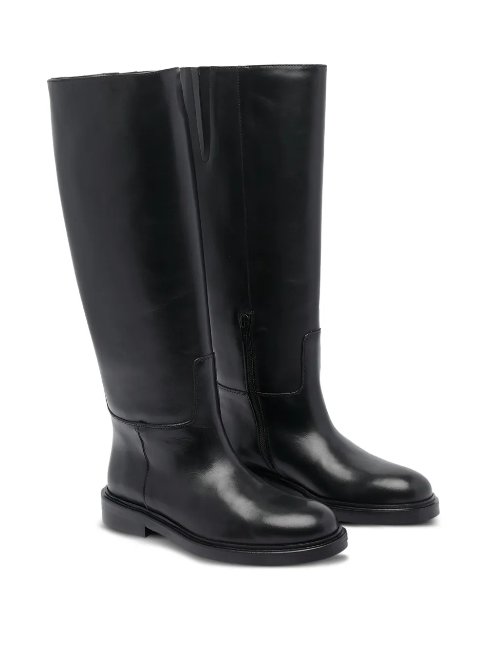 POEVE round-toe leather boots | Knee-High Boots | Image 2