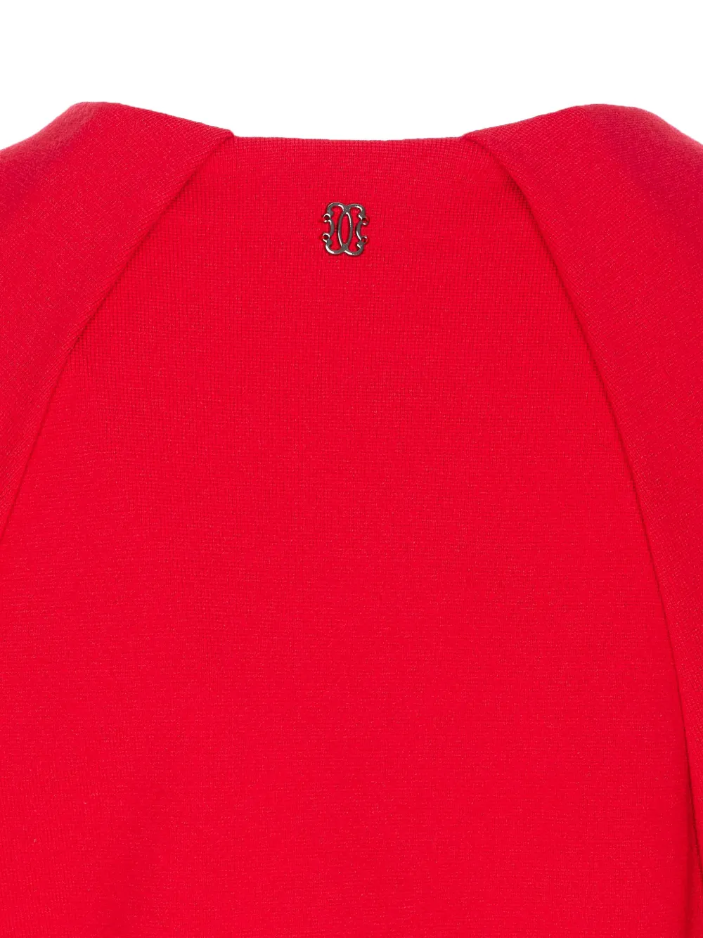 Curve balloon-sleeve midi dress - Rood