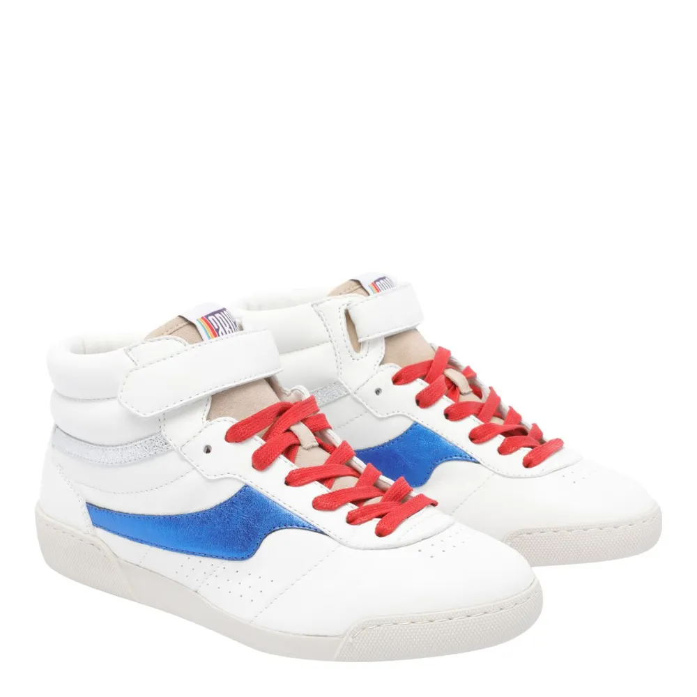 ABICA perforated-details sneakers White