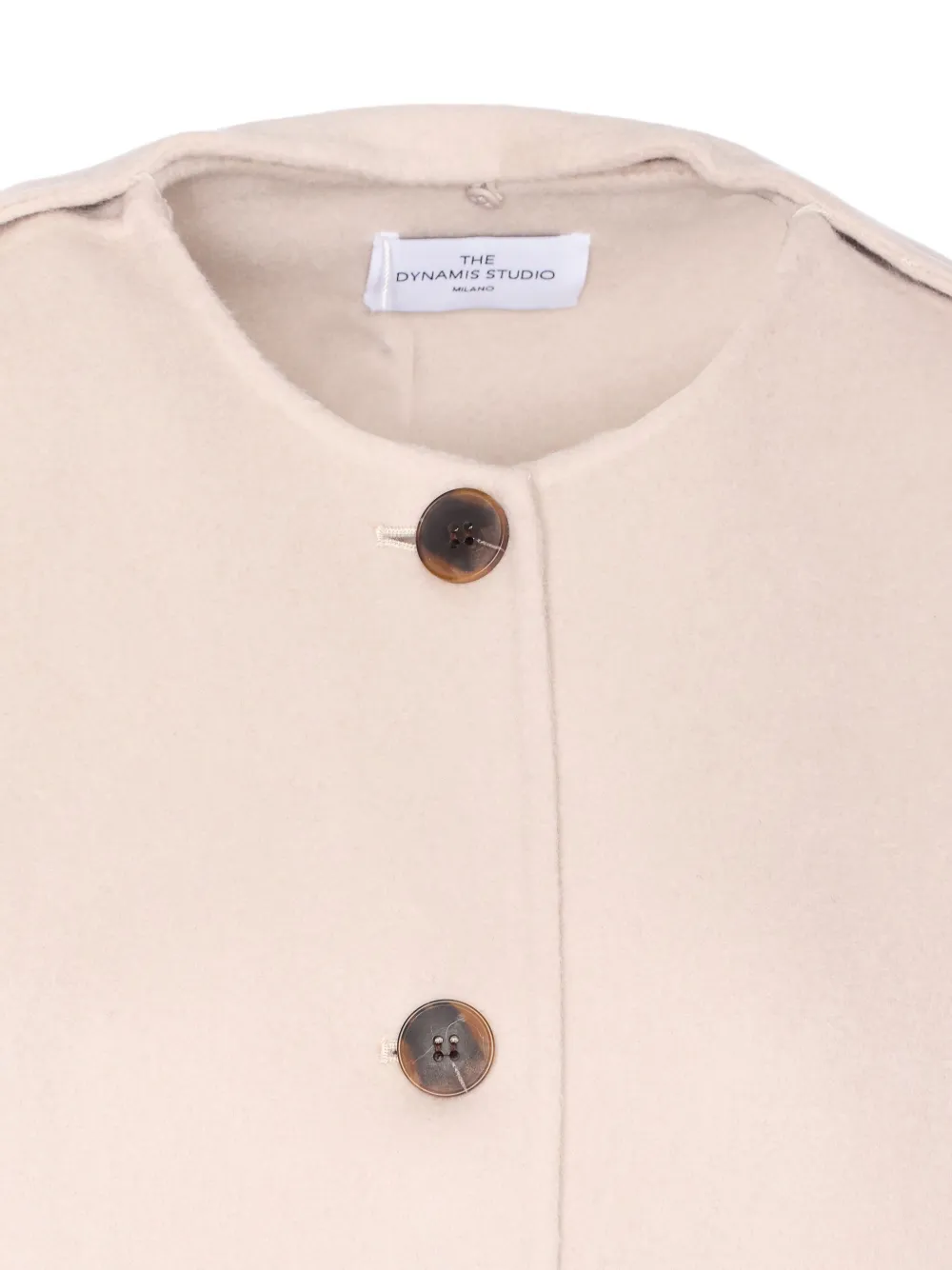 THE DYNAMIS STUDIO button-fastening cape coat | Capes | Image 2