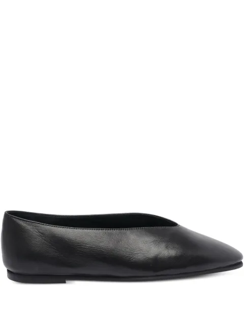 POEVE leather ballet flats