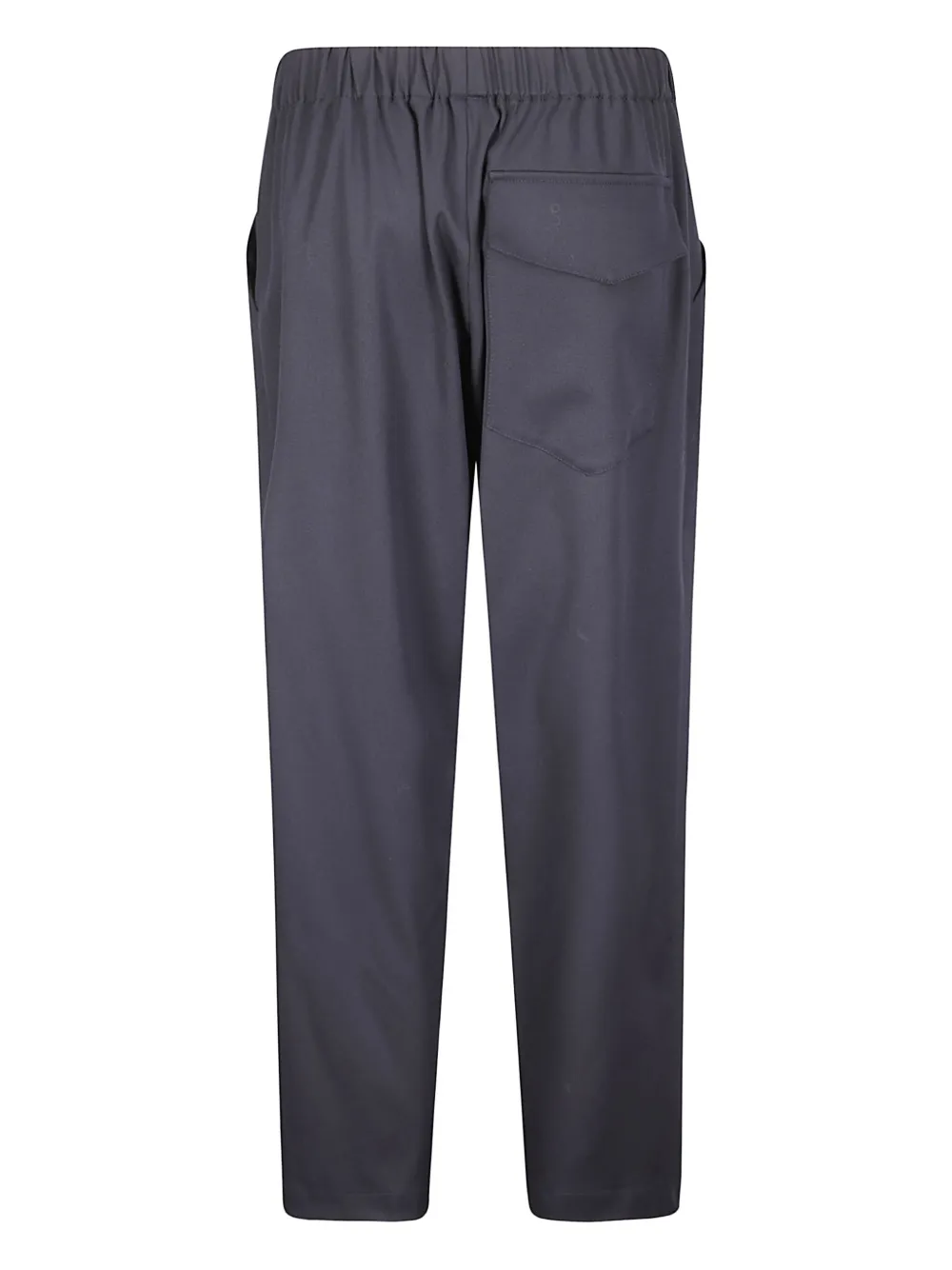 Cini elasticated-waist trousers - Blauw