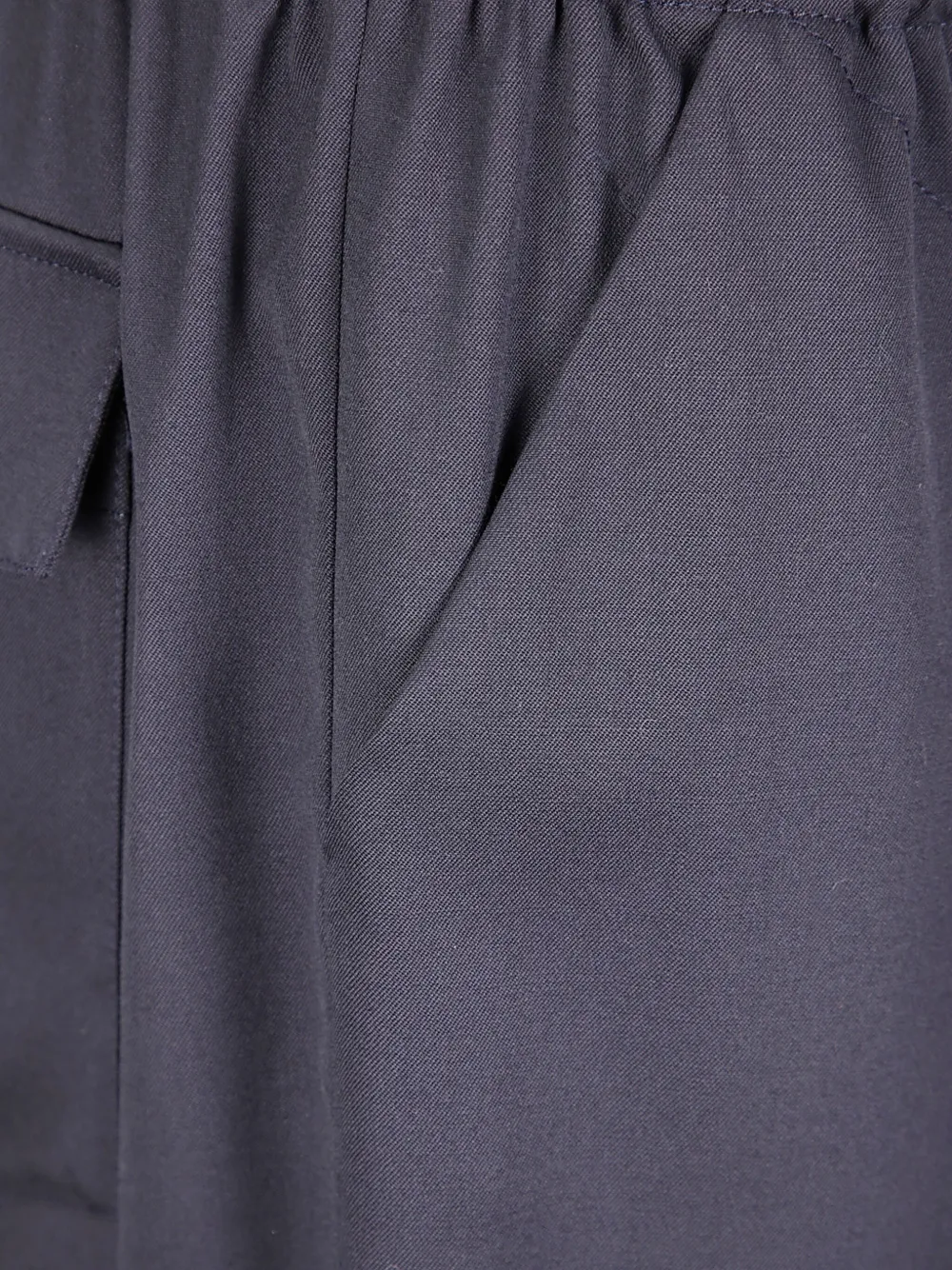 Cini Elasticated-waist Trousers In Gray