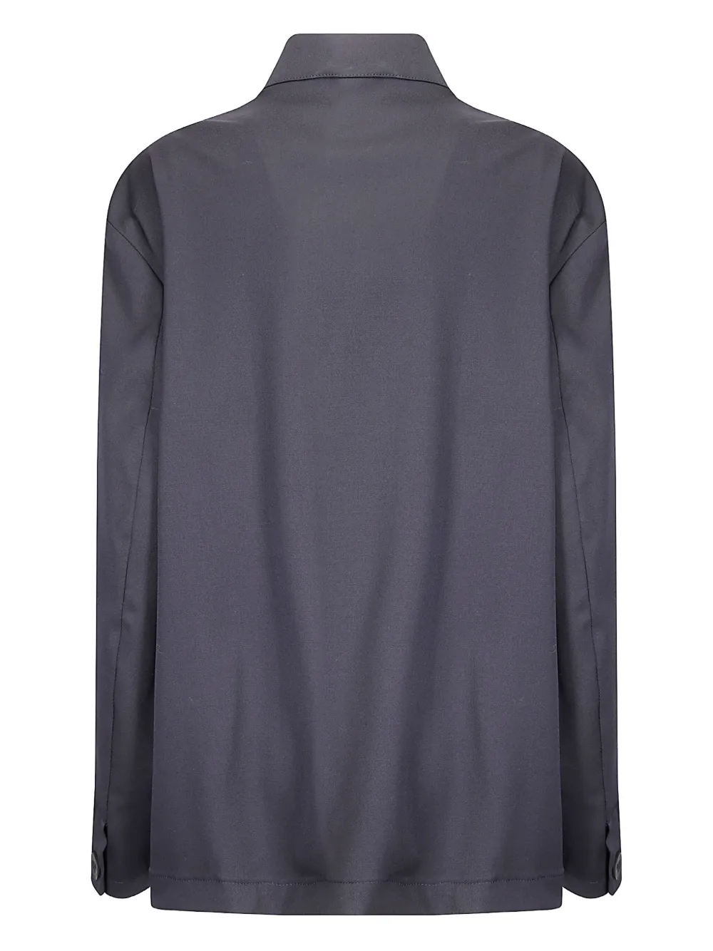 Cini mandarin-collar patch-pocket jacket | Fitted Jackets | Image 2