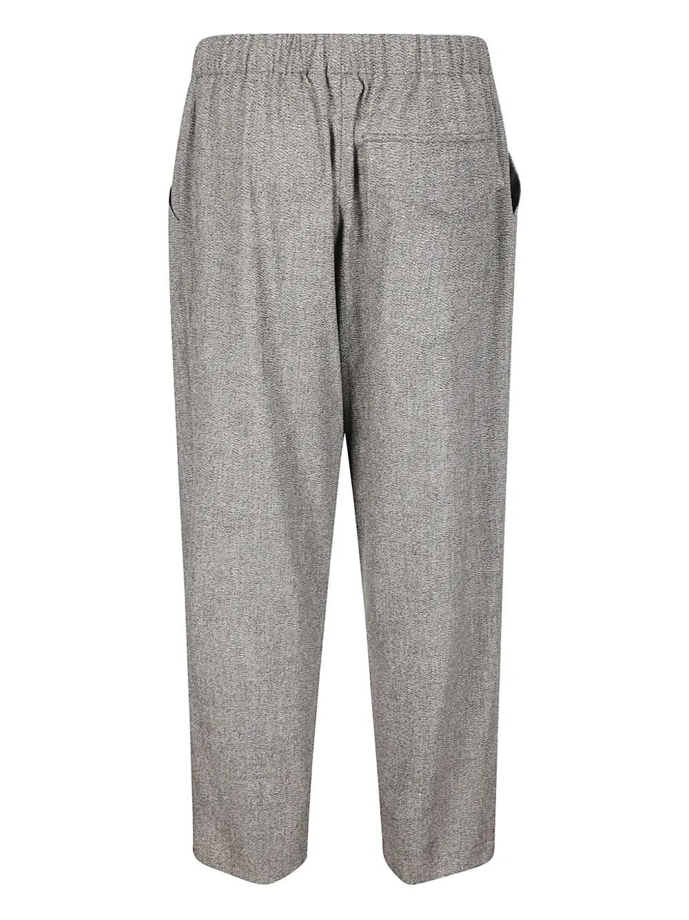 Cini elasticated-waist trousers - Grijs