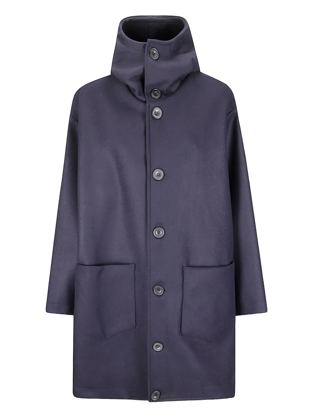 Cini hooded coat | Blue | Image 1