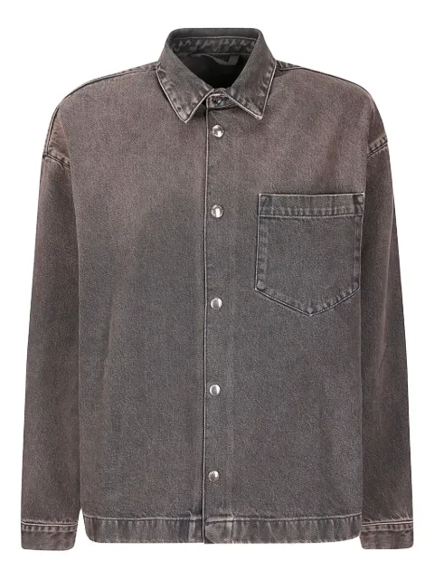7 For All Mankind patch-pocket denim shirt jacket