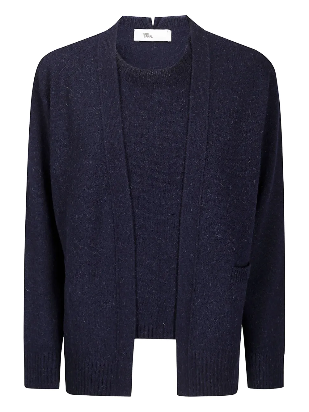 Sibel Saral pocket-detail cardigan | Blue | Image 1