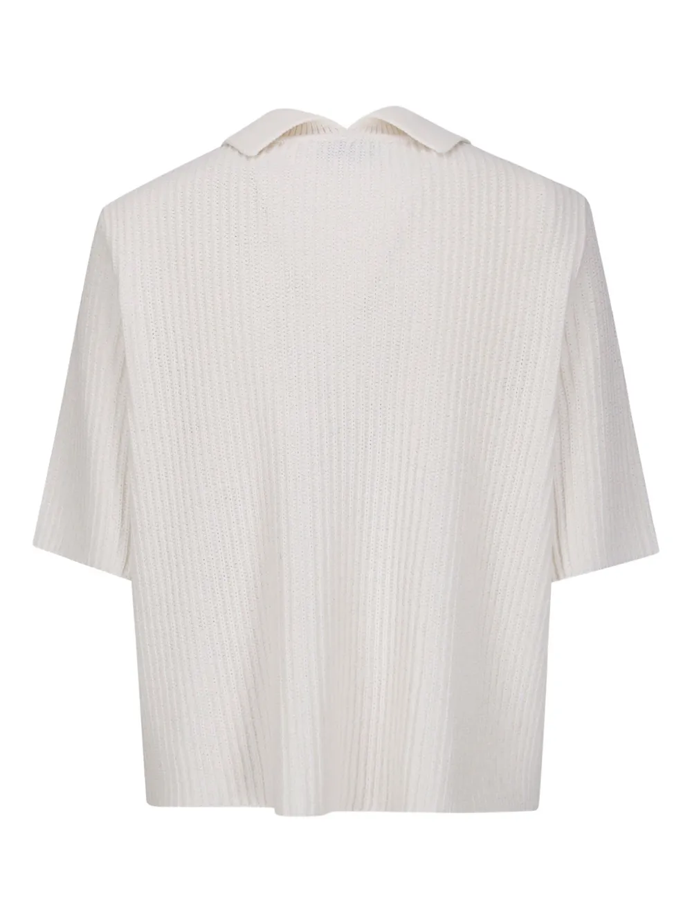 Sibel Saral short-sleeve ribbed polo top | Polo Tops | Image 2