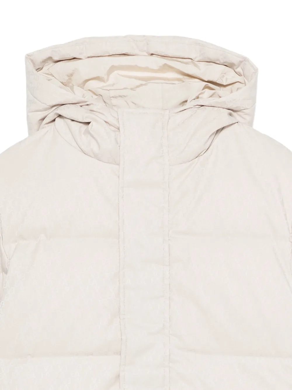 Emporio Armani Kids Gewatteerde jas Beige