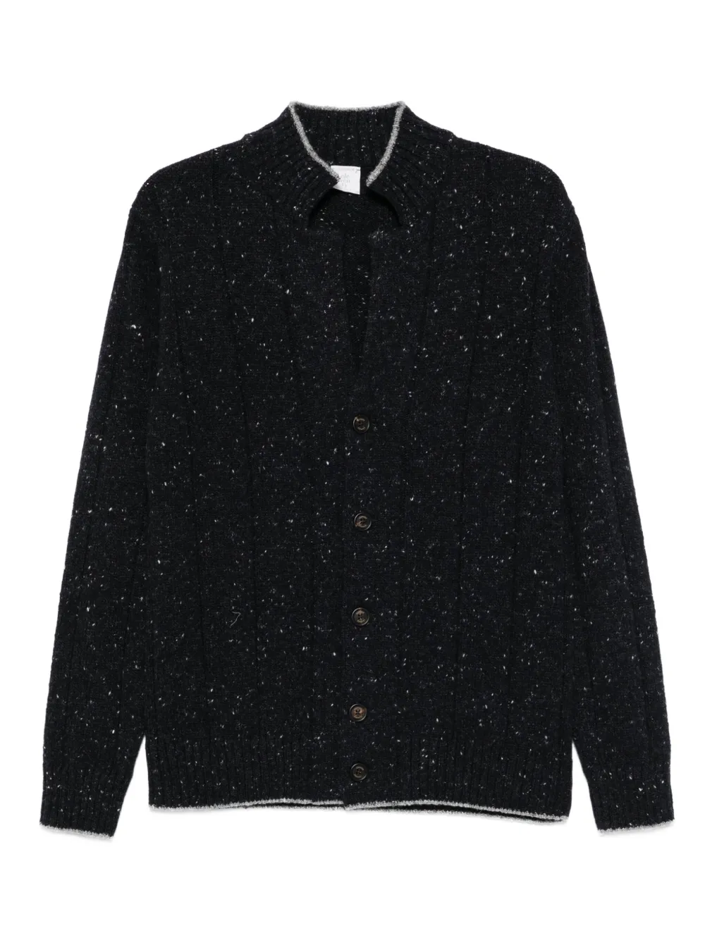 Eleventy speckled button cardigan | Blue | Image 1