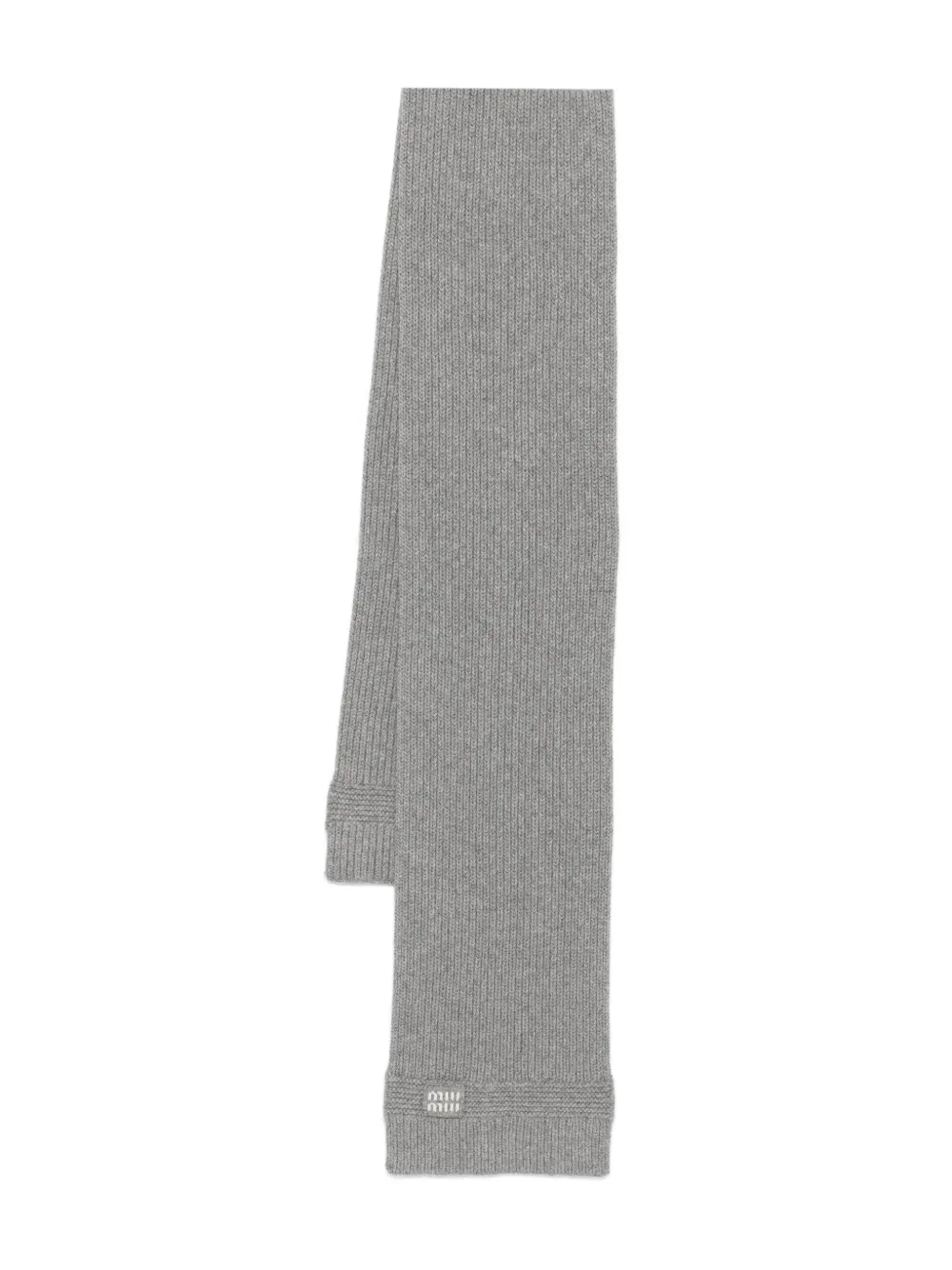 Miu Miu wool scarf | Grey | Image 1