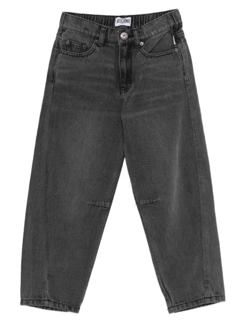 Moschino Kids elasticated five-pocket trousers