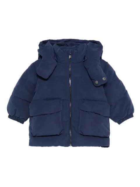 Emporio Armani Kids hooded padded coat