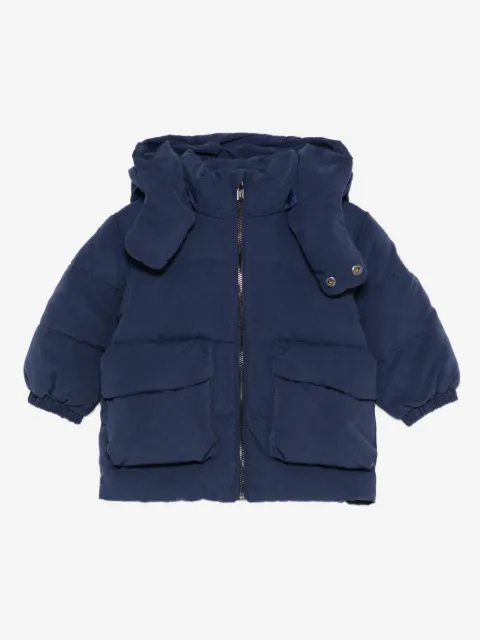 Emporio Armani Kids hooded padded coat