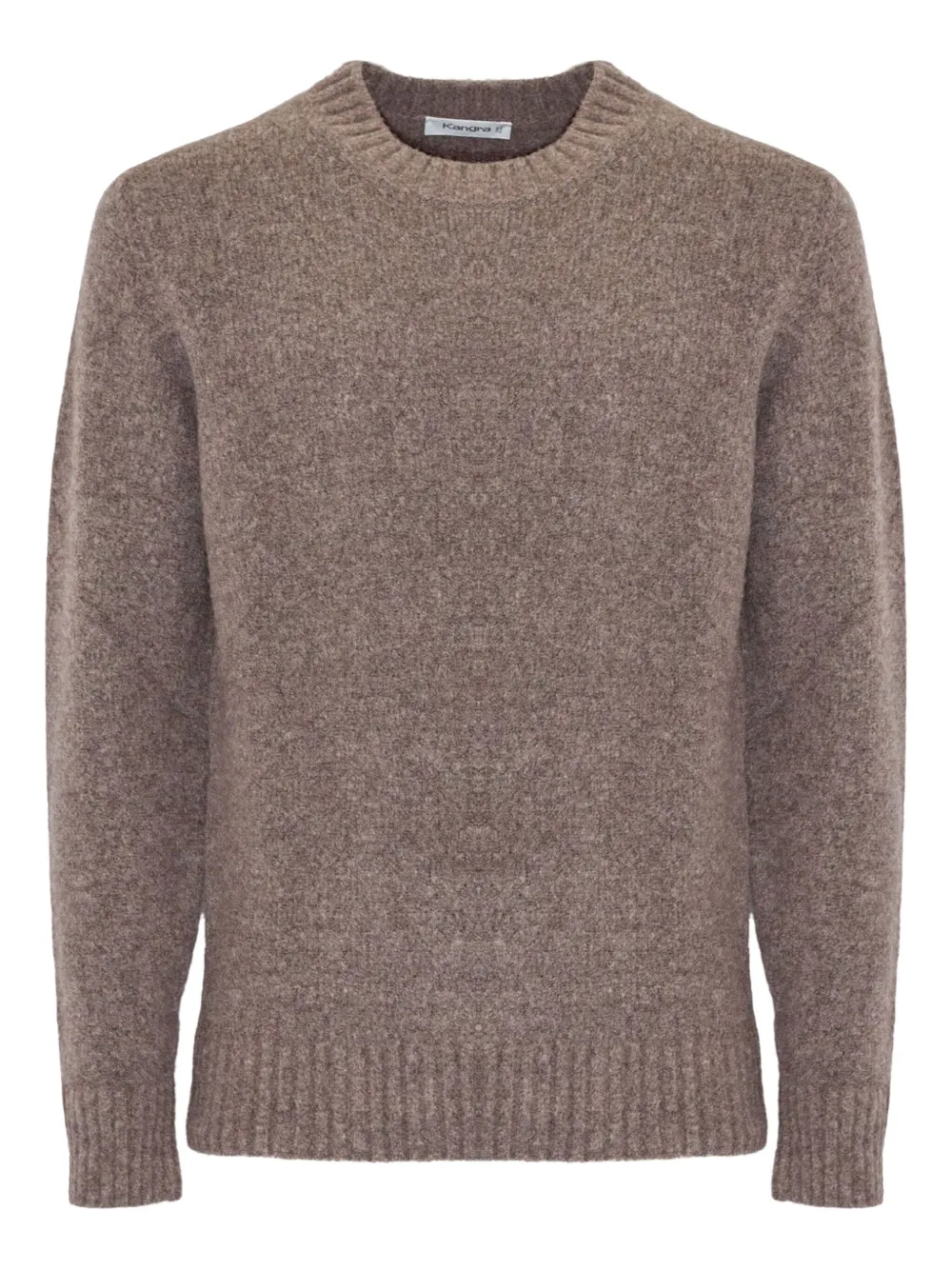 Kangra ribbed-trim crew-neck sweater | Brown | Image 1